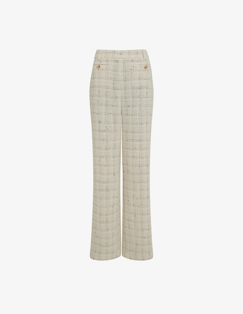 rinascente Gerard Darel Check tweed trousers
