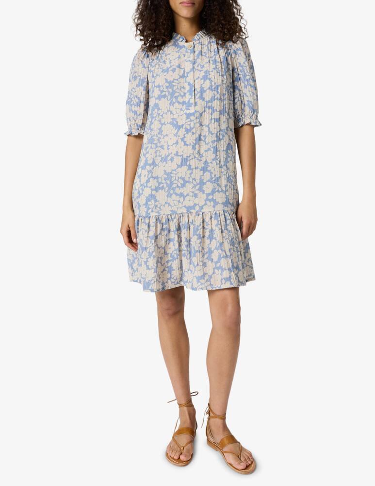 Gerard Darel Floral ruffle mini dress - picture 2 Gerard Darel Floral ruffle mini dress - picture 2