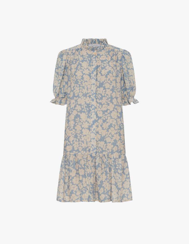 Gerard Darel Floral ruffle mini dress - picture 5 Gerard Darel Floral ruffle mini dress - picture 5