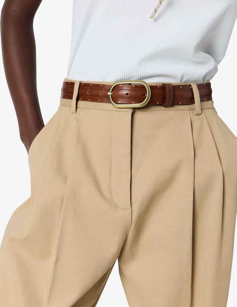 rinascente Gerard Darel Pleated wide leg trousers