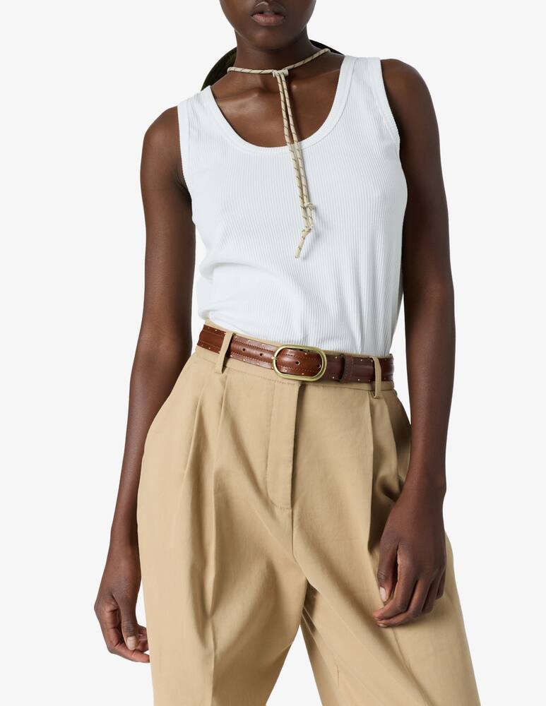 rinascente Gerard Darel Pleated wide leg trousers