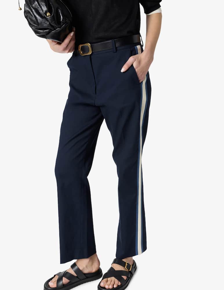 rinascente Gerard Darel Stripe detail trousers