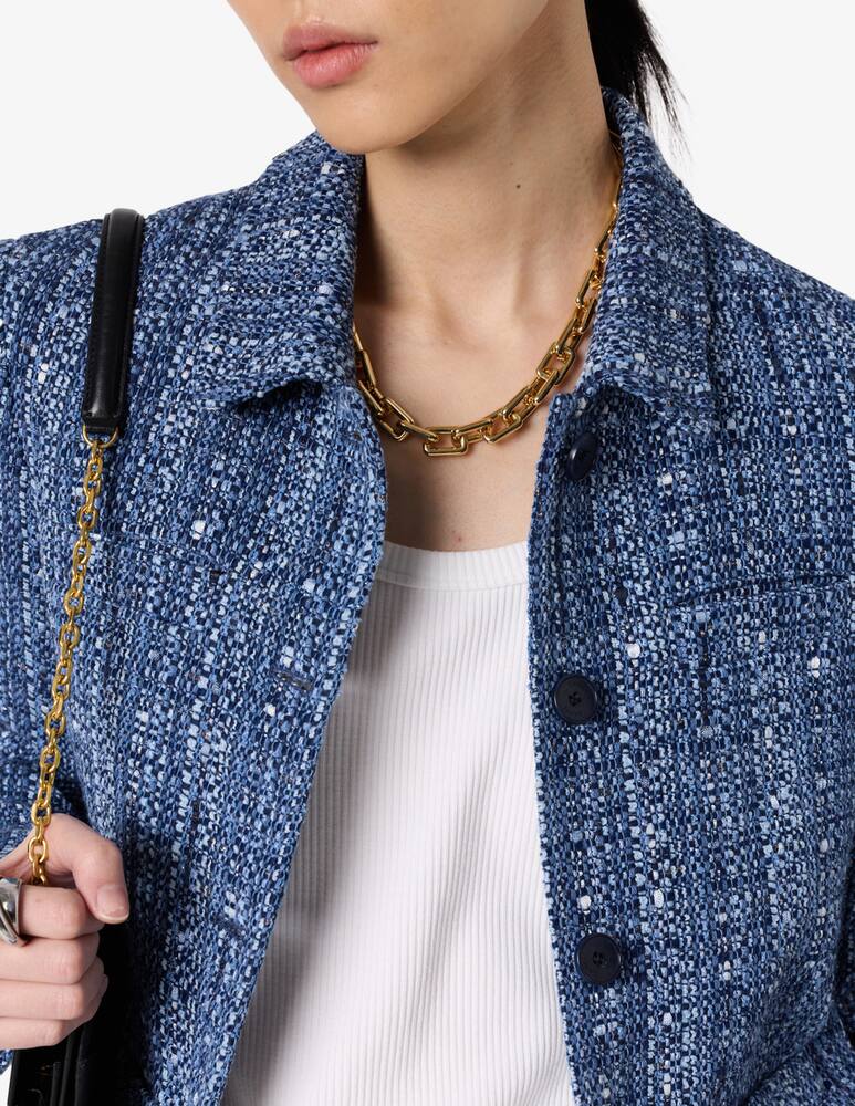 rinascente Gerard Darel Textured tweed blazer