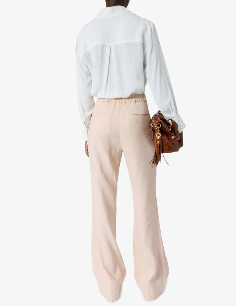 rinascente Gerard Darel Linen blend straight trousers
