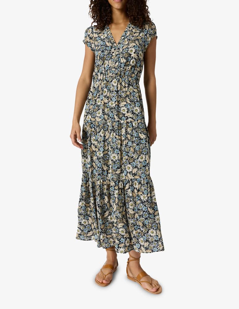 rinascente Gerard Darel Daisy print maxi dress
