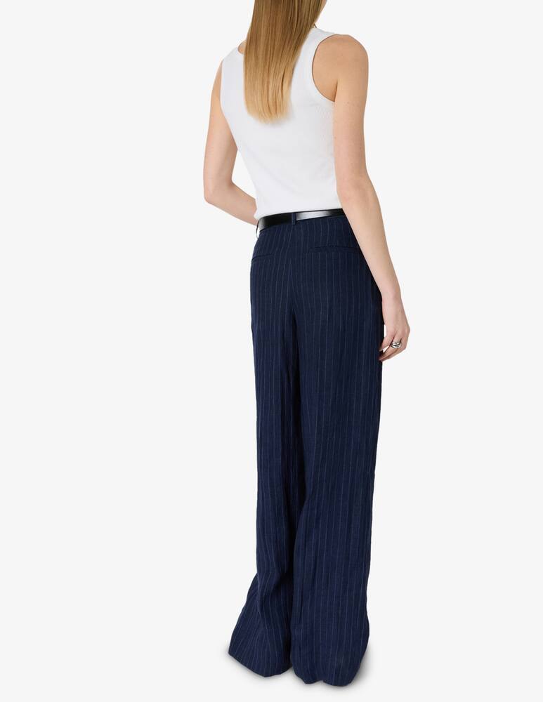 Gerard Darel Pantaloni ampi a righe - immagine 3 Gerard Darel Pantaloni ampi a righe - immagine 3