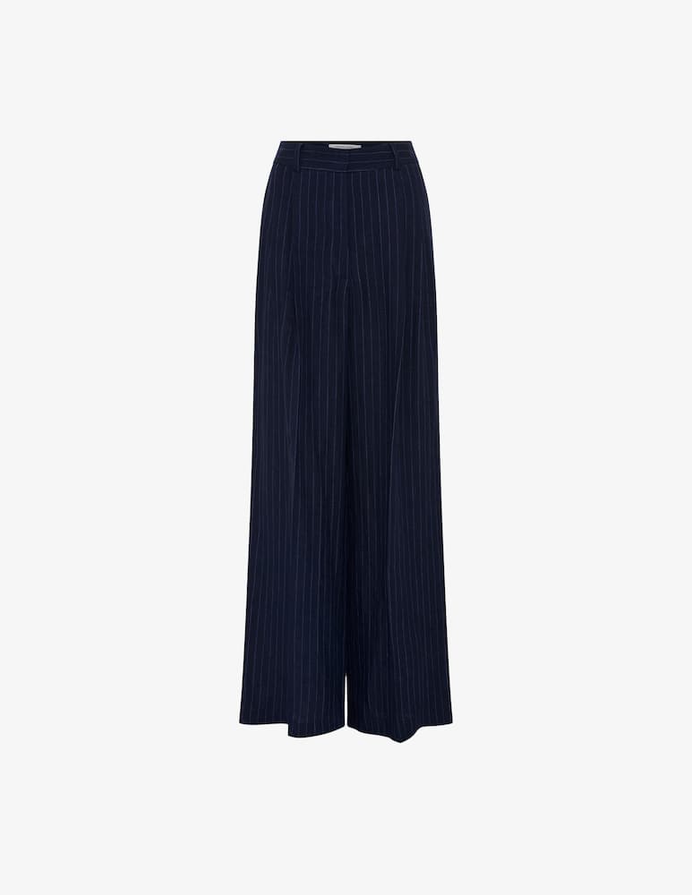 rinascente Gerard Darel Pinstripe wide leg trousers