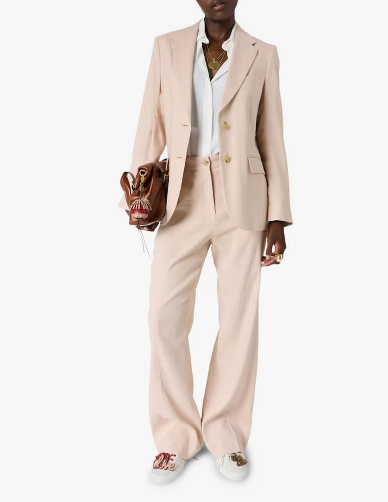 rinascente Gerard Darel Blazer monopetto in lino