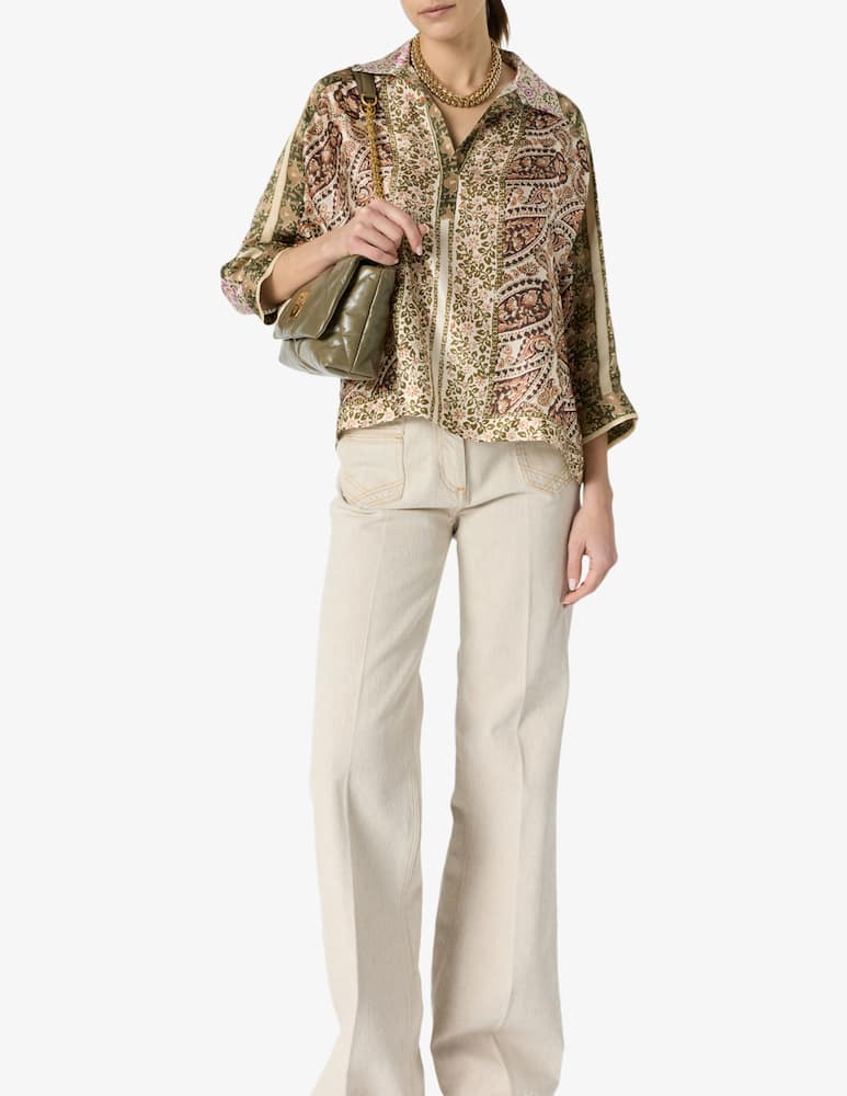rinascente Gerard Darel Paisley print blouse
