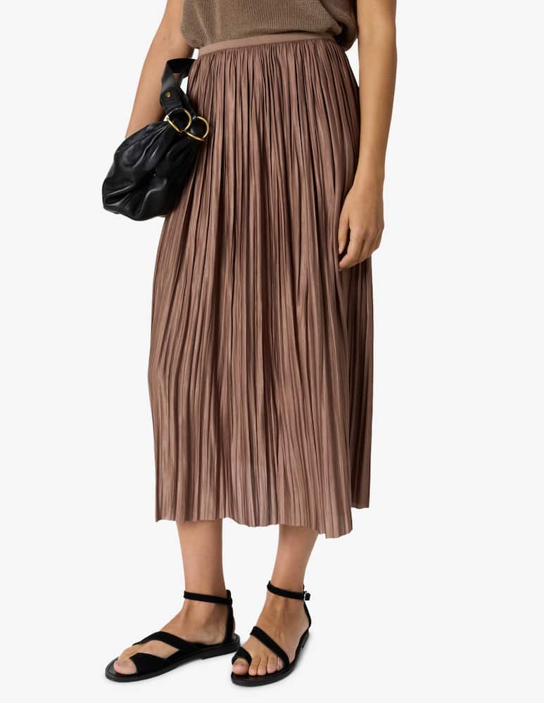 rinascente Gerard Darel Gonna plissettata midi