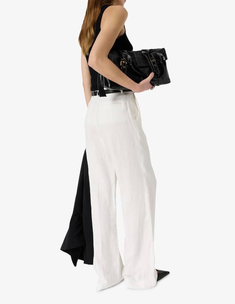 rinascente Gerard Darel Linen wide leg trousers