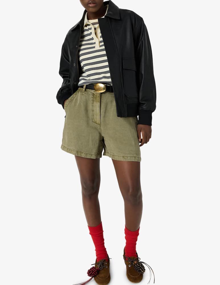rinascente Gerard Darel Utility trouser shorts