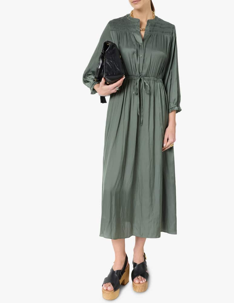 rinascente Gerard Darel Abito midi con arricciature