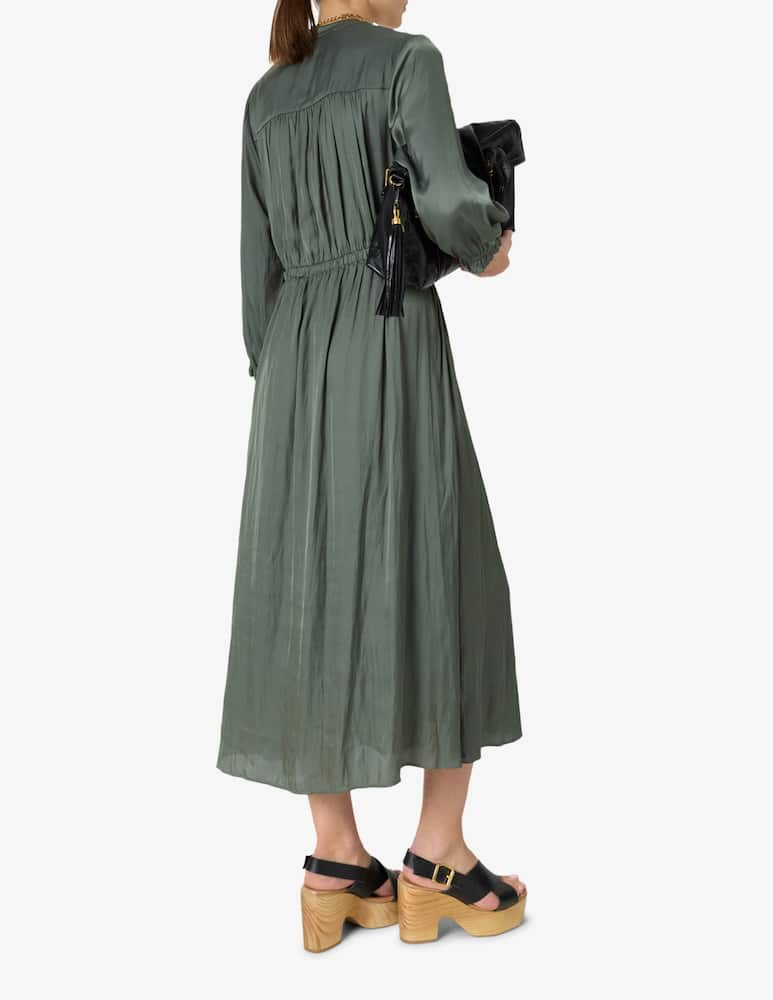 rinascente Gerard Darel Abito midi con arricciature