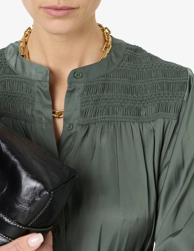 rinascente Gerard Darel Abito midi con arricciature