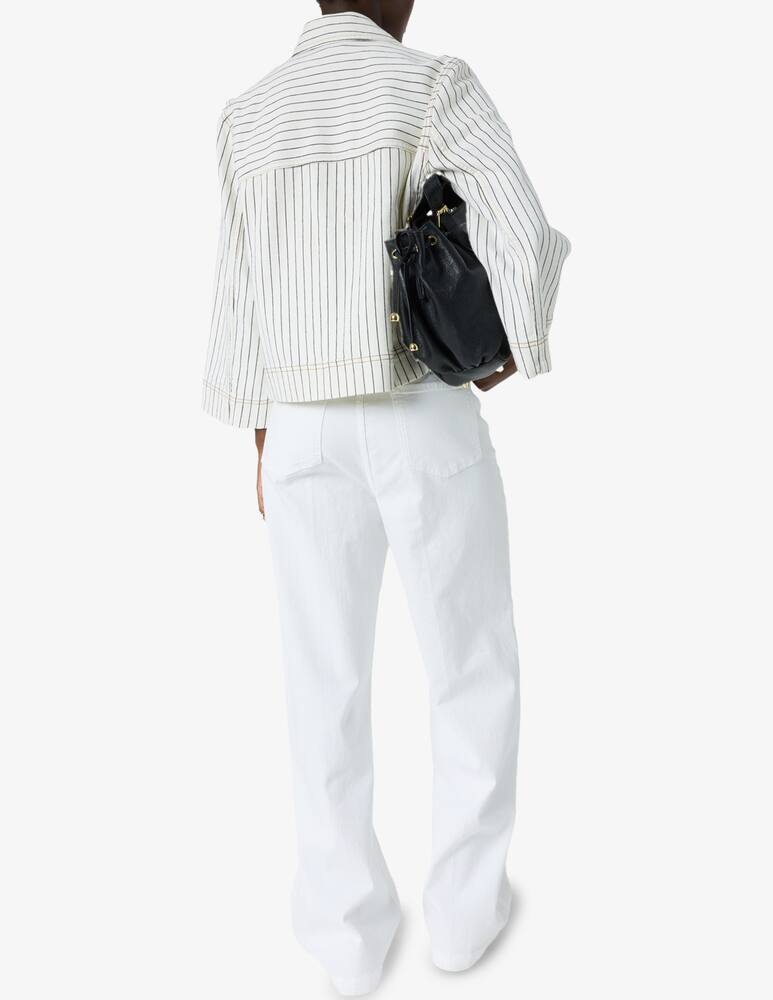 rinascente Gerard Darel Striped denim jacket