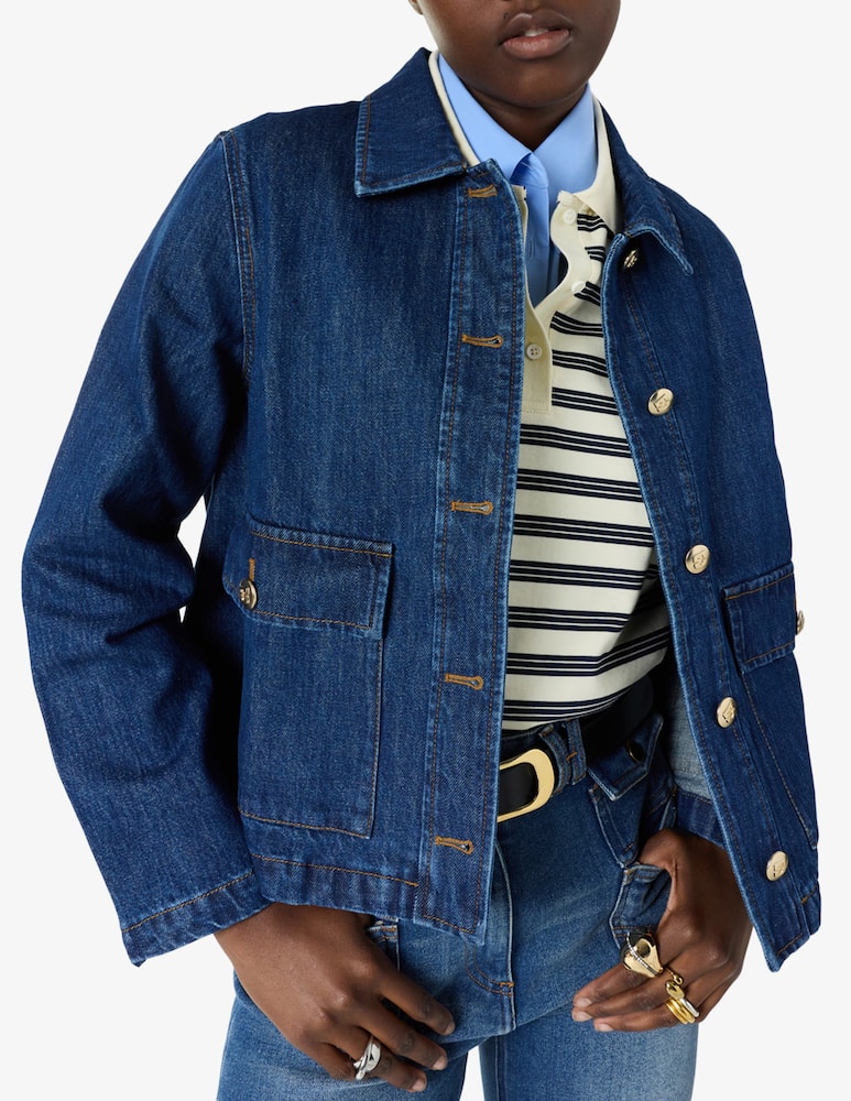 rinascente Gerard Darel Denim utility jacket