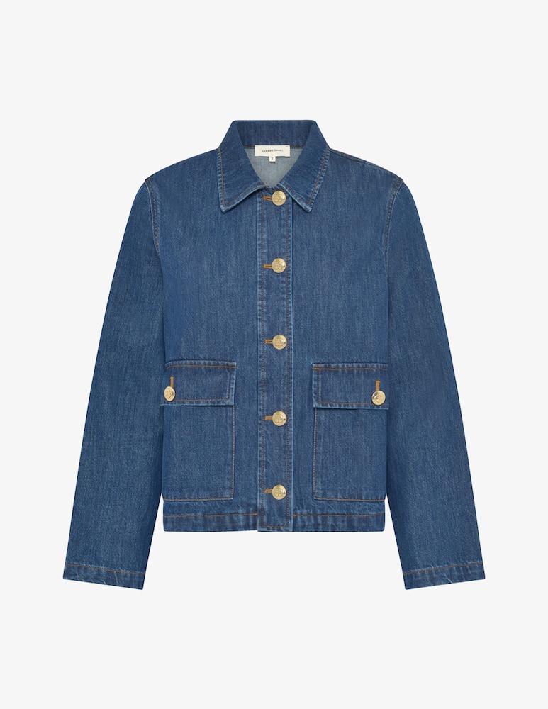 rinascente Gerard Darel Denim utility jacket