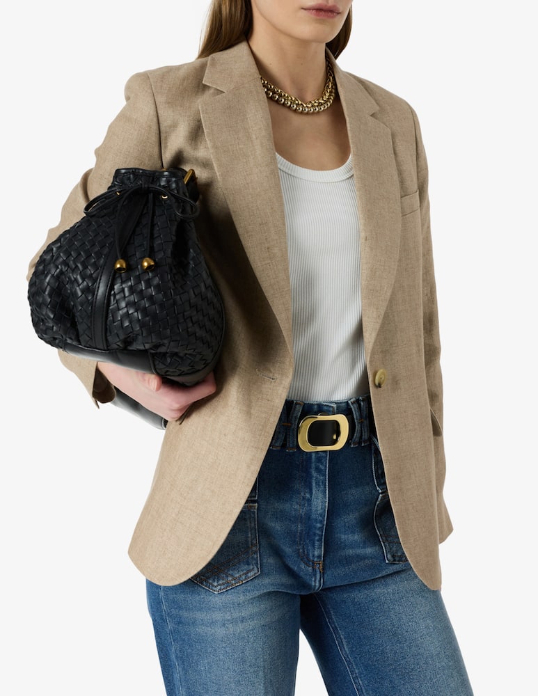 rinascente Gerard Darel Blazer monopetto in lino