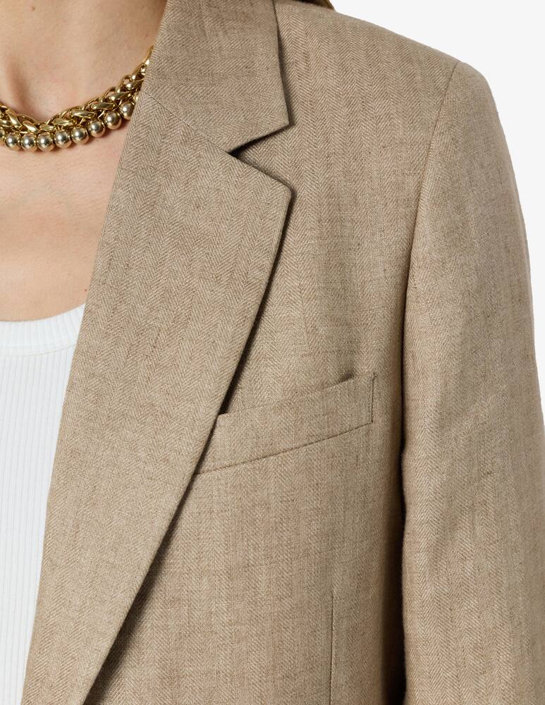 rinascente Gerard Darel Blazer monopetto in lino