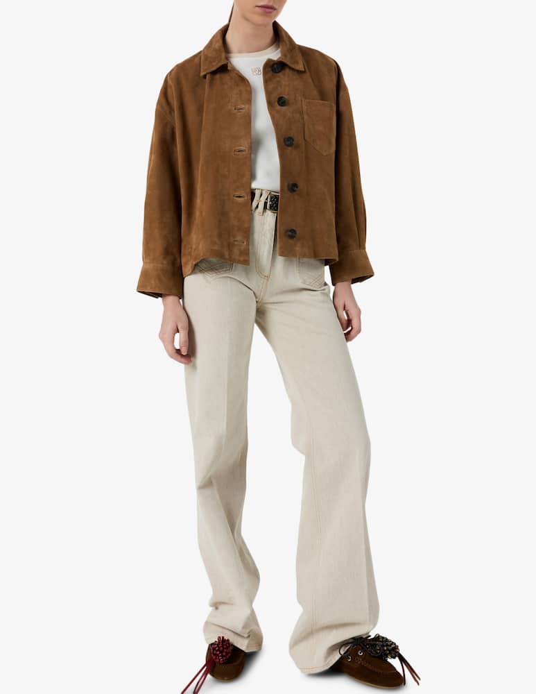 Gerard Darel Leather overshirt - picture 2 Gerard Darel Leather overshirt - picture 2