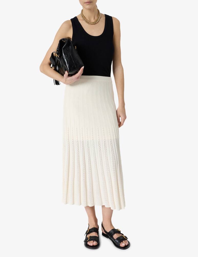 Gerard Darel Gonna midi plissé in maglia - immagine 2 Gerard Darel Gonna midi plissé in maglia - immagine 2