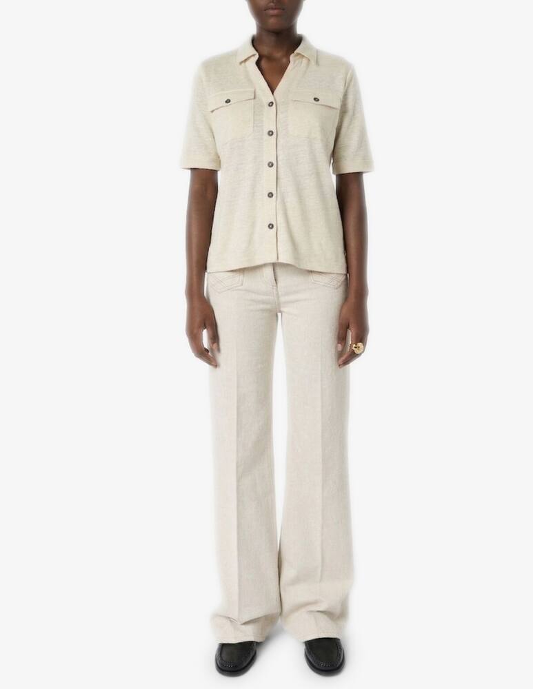 rinascente Gerard Darel T-shirt con taschini e bottoni