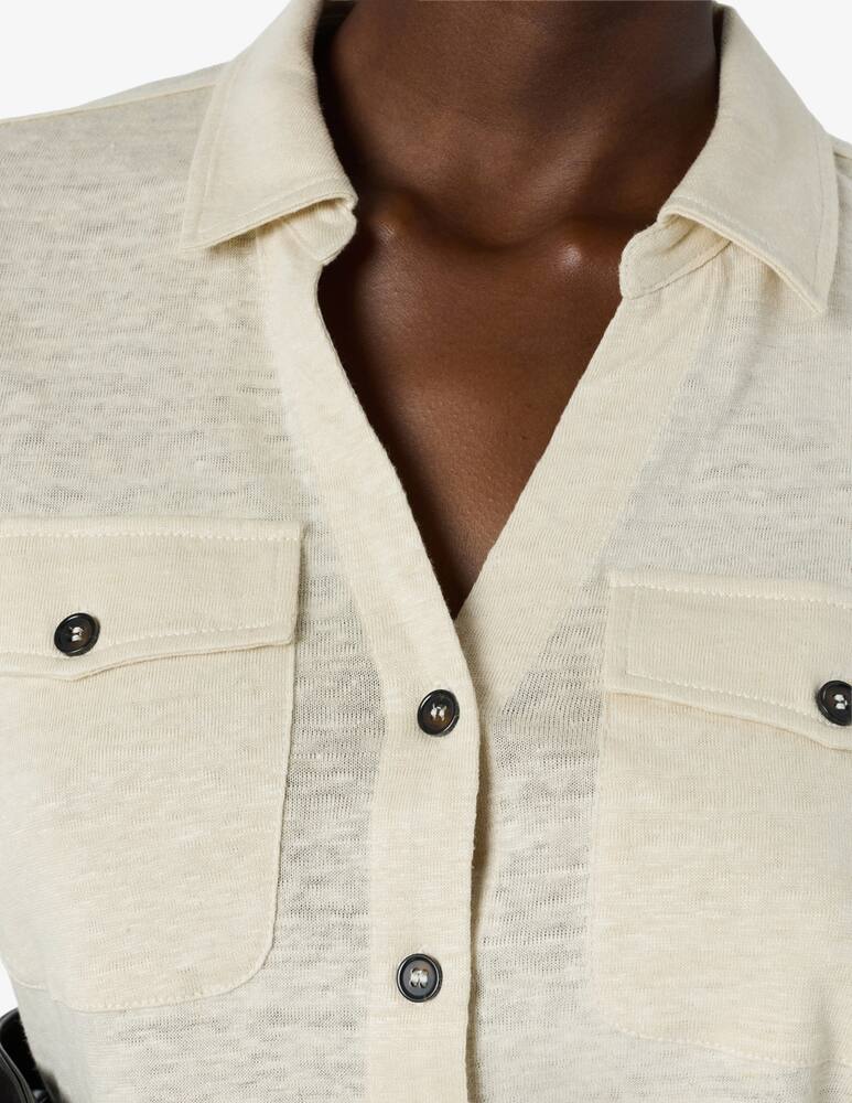 rinascente Gerard Darel T-shirt con taschini e bottoni