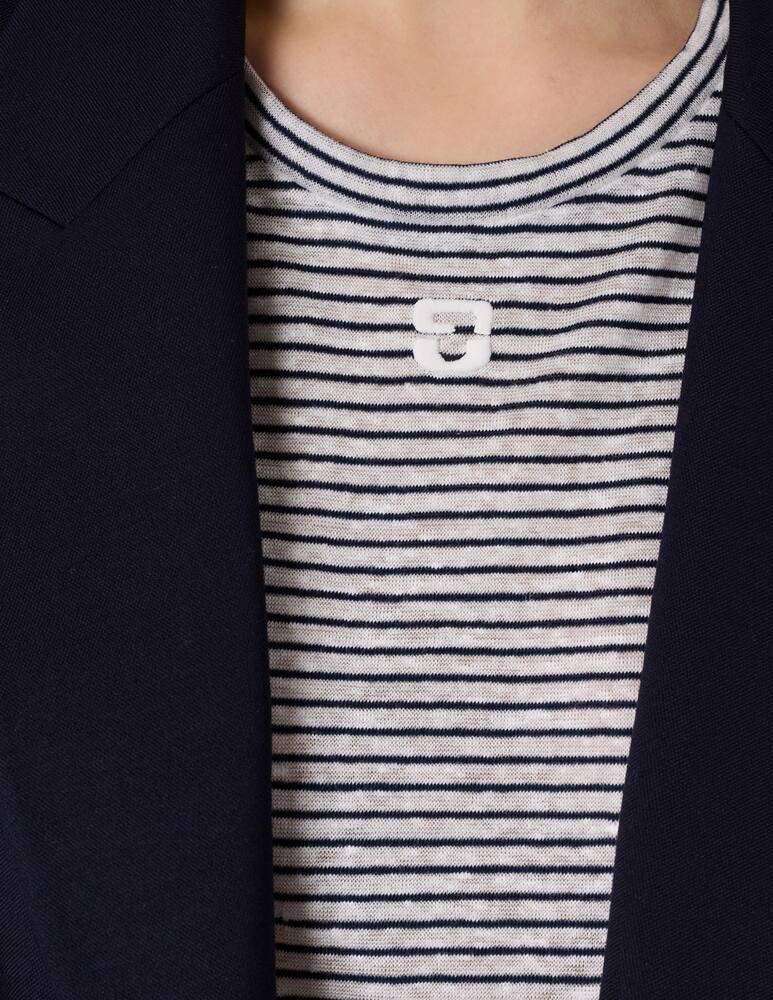 rinascente Gerard Darel Striped crew neck t-shirt