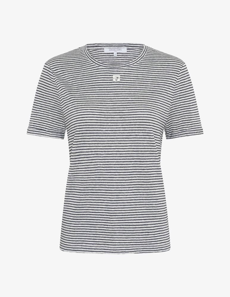 rinascente Gerard Darel Striped crew neck t-shirt