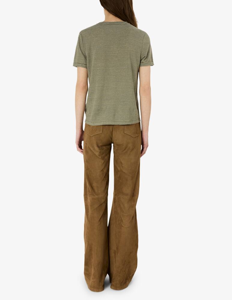 rinascente Gerard Darel Striped crew neck t-shirt