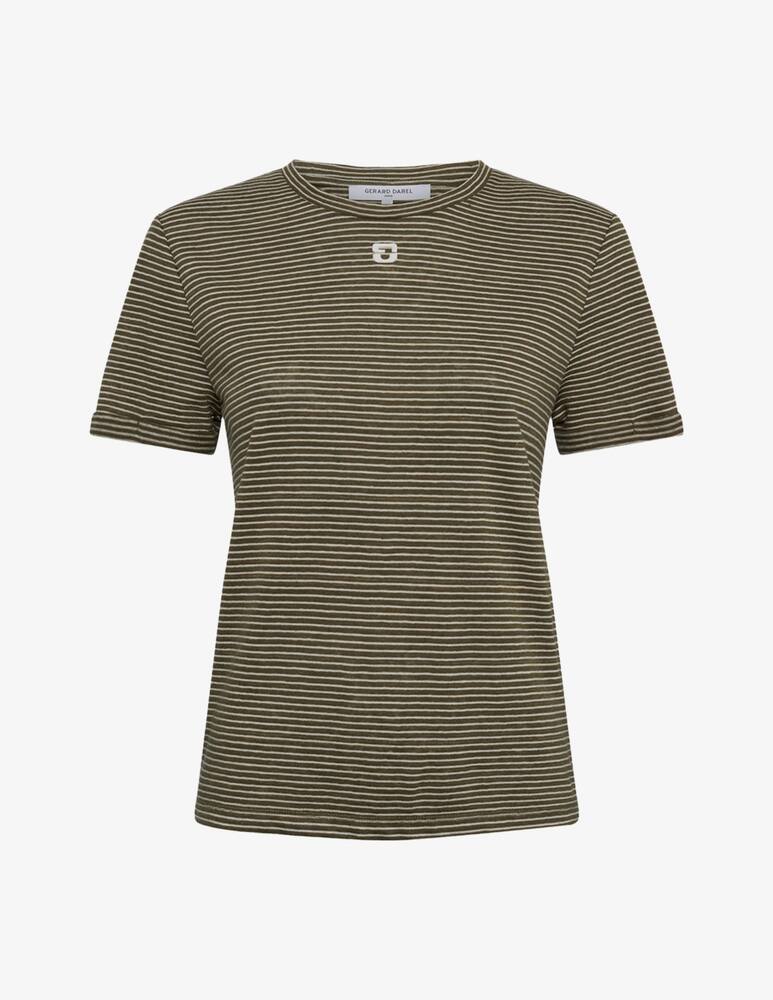 rinascente Gerard Darel Striped crew neck t-shirt