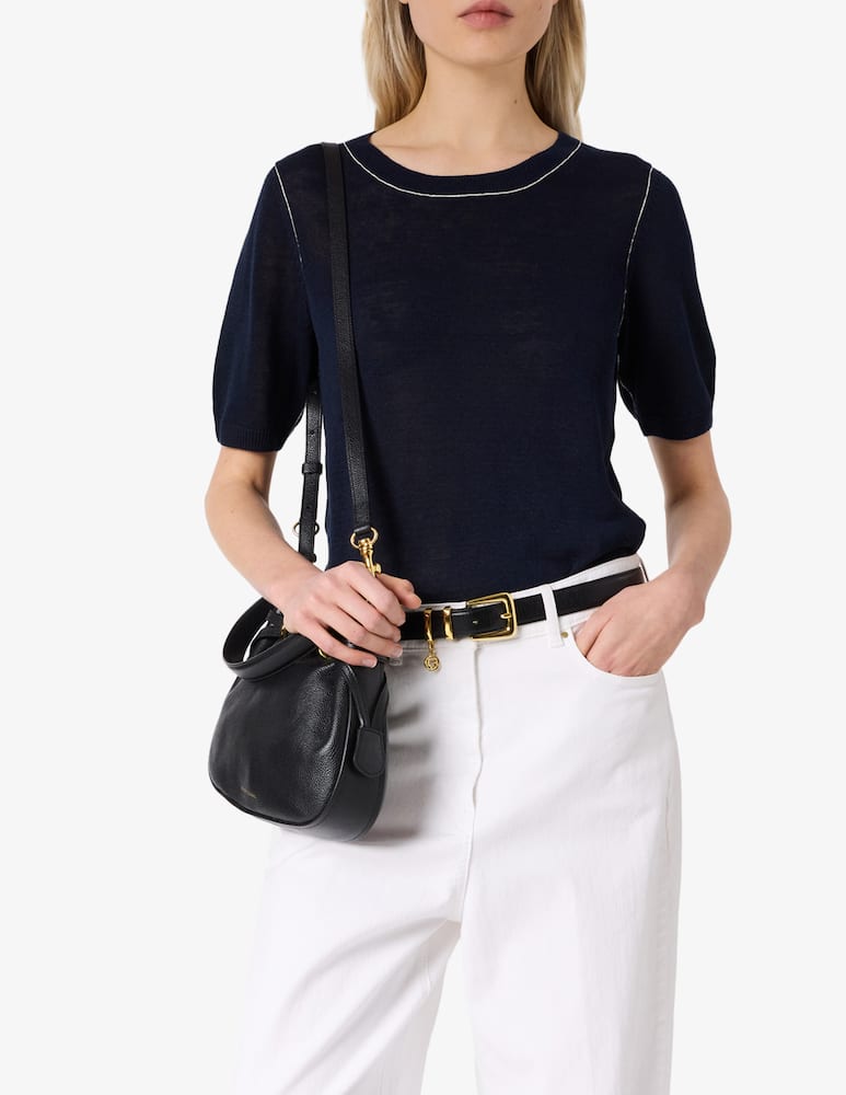 rinascente Gerard Darel Contrast trim knit t-shirt