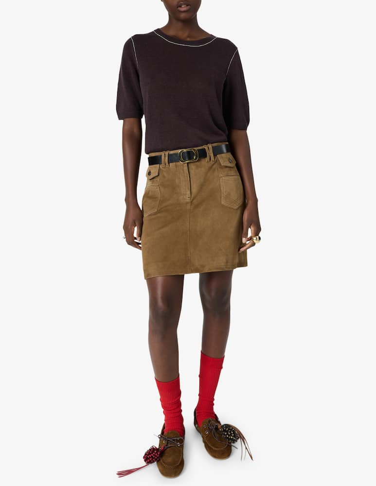 rinascente Gerard Darel Contrast trim knit pullover