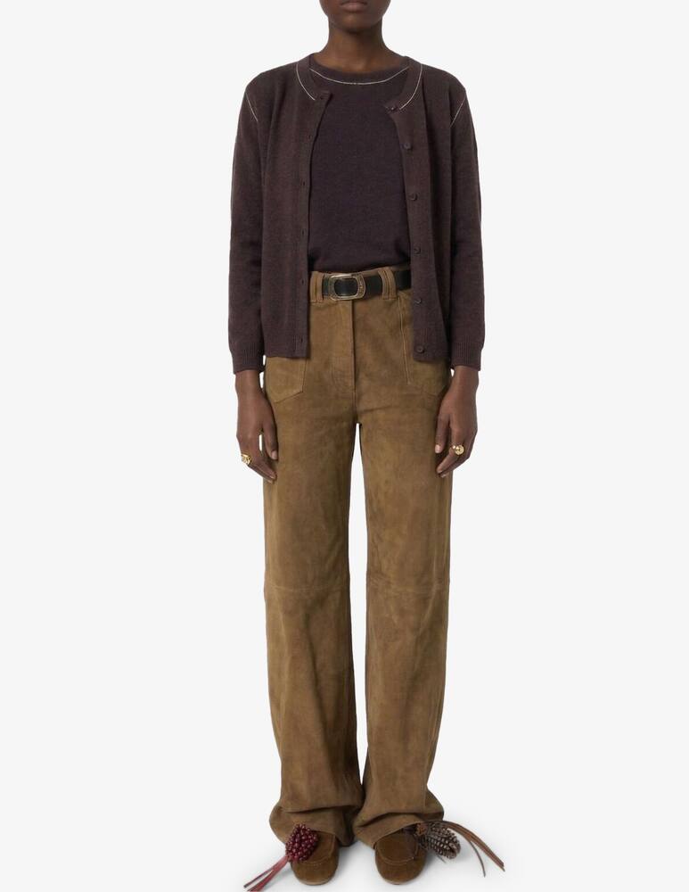 Gerard Darel Cardigan girocollo in maglia - immagine 2 Gerard Darel Cardigan girocollo in maglia - immagine 2