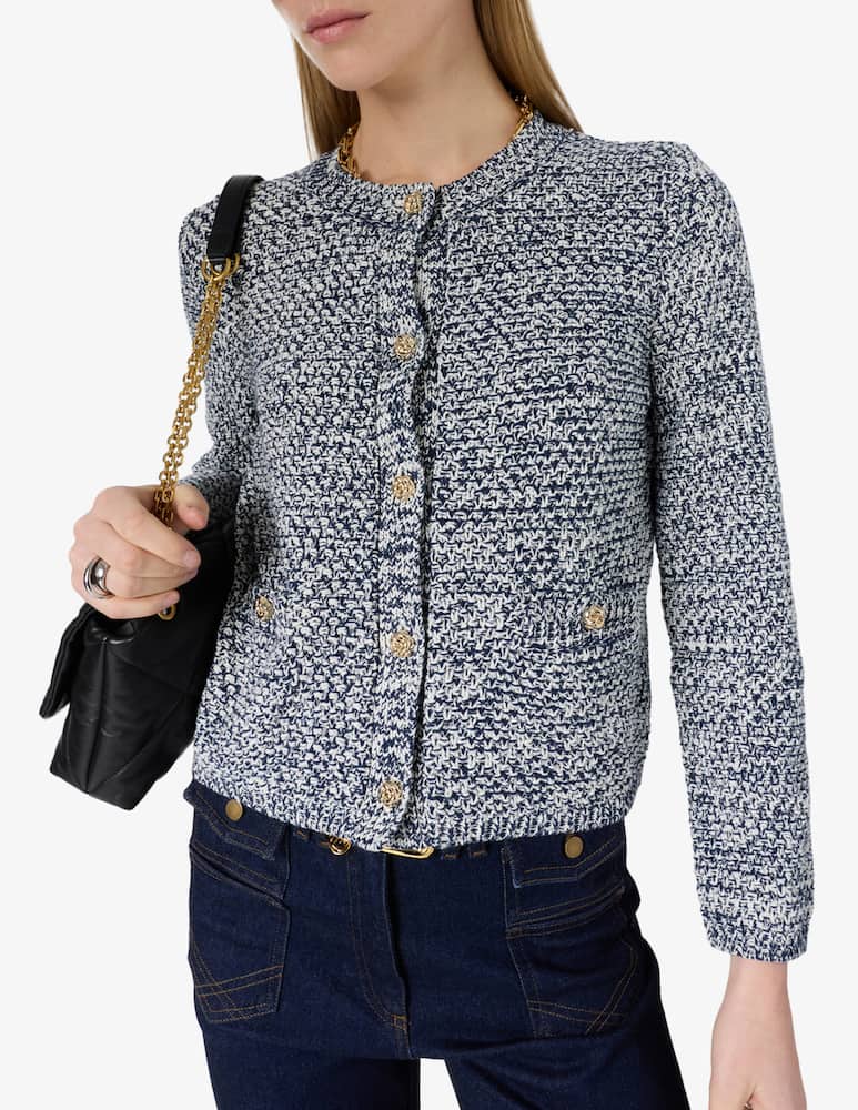 rinascente Gerard Darel Textured knit cardigan
