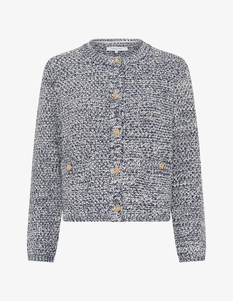 rinascente Gerard Darel Textured knit cardigan
