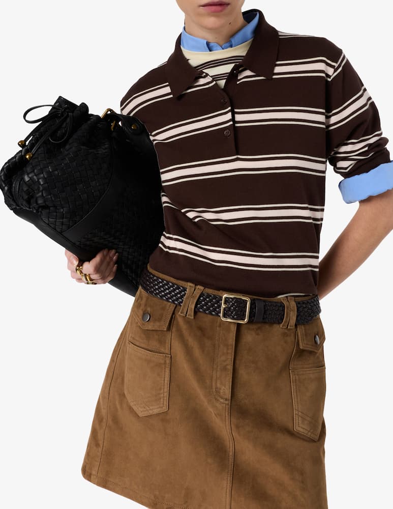 rinascente Gerard Darel Striped polo pullover