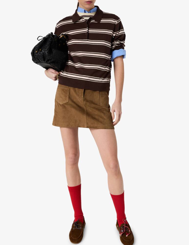 rinascente Gerard Darel Striped polo pullover