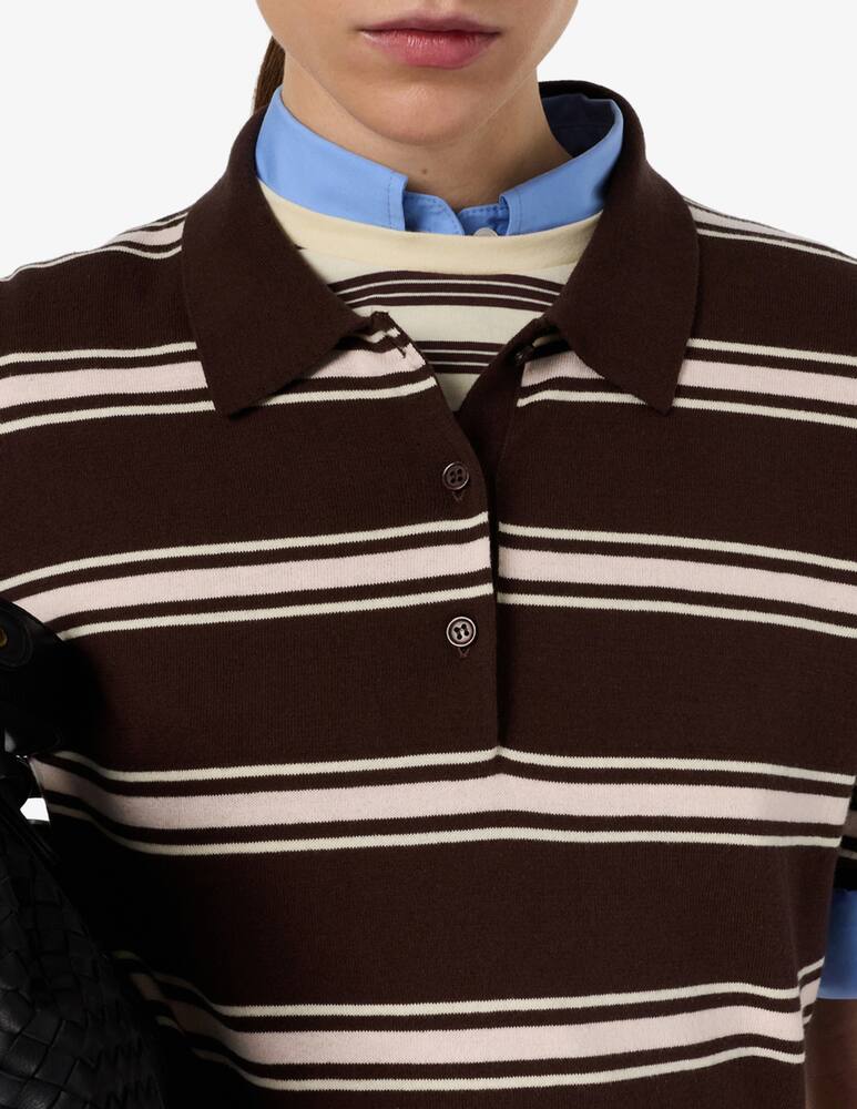 rinascente Gerard Darel Striped polo pullover