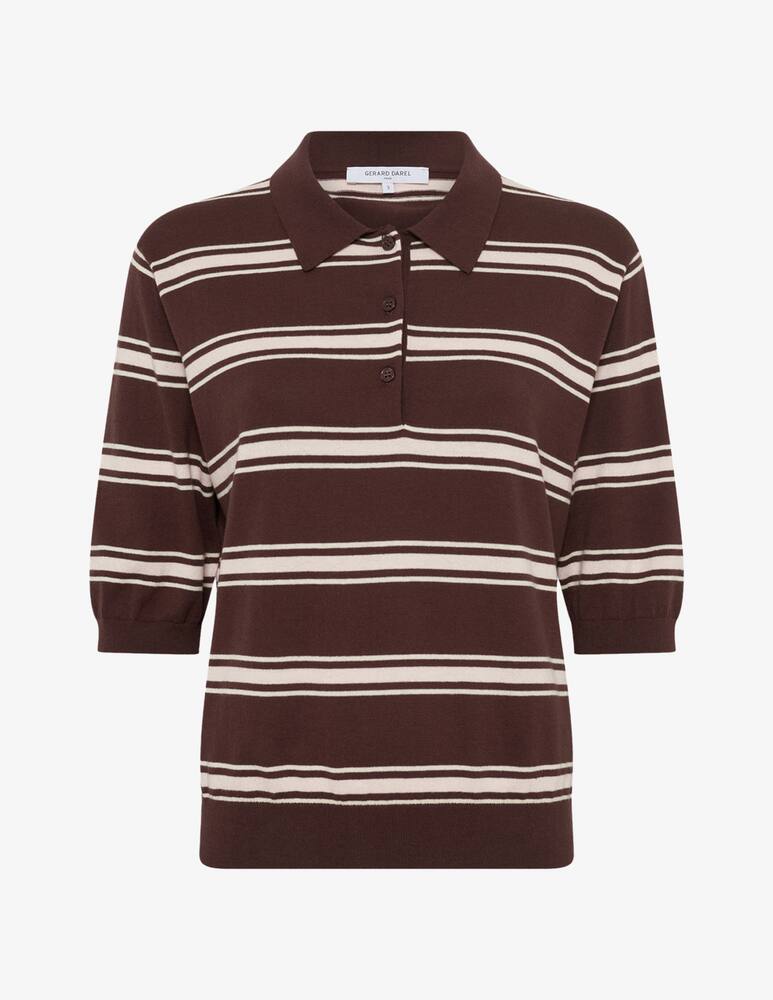 rinascente Gerard Darel Striped polo pullover