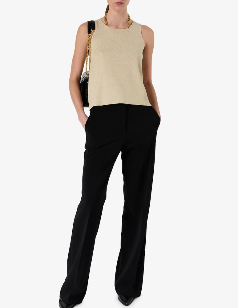 Gerard Darel Metallic knit tank top - picture 2 Gerard Darel Metallic knit tank top - picture 2