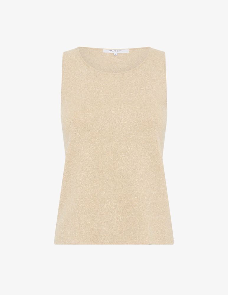 Gerard Darel Metallic knit tank top - picture 5 Gerard Darel Metallic knit tank top - picture 5