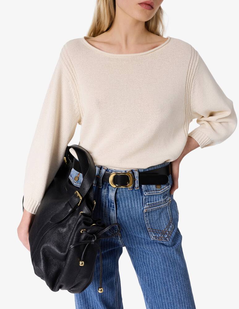 rinascente Gerard Darel Boat neck knitted jumper