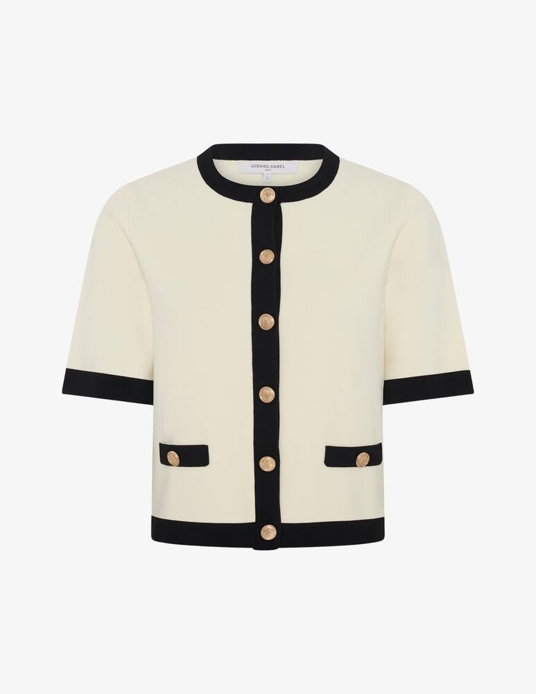 rinascente Gerard Darel Cardigan corto con bottoni