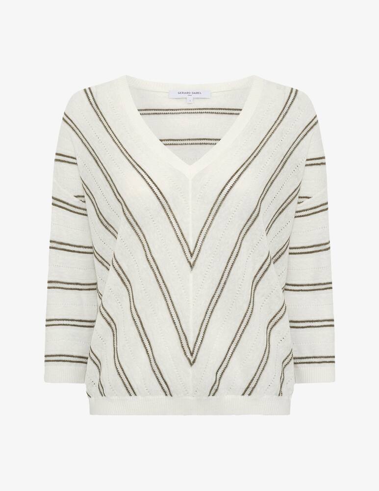 rinascente Gerard Darel Maglia scollo a v traforata