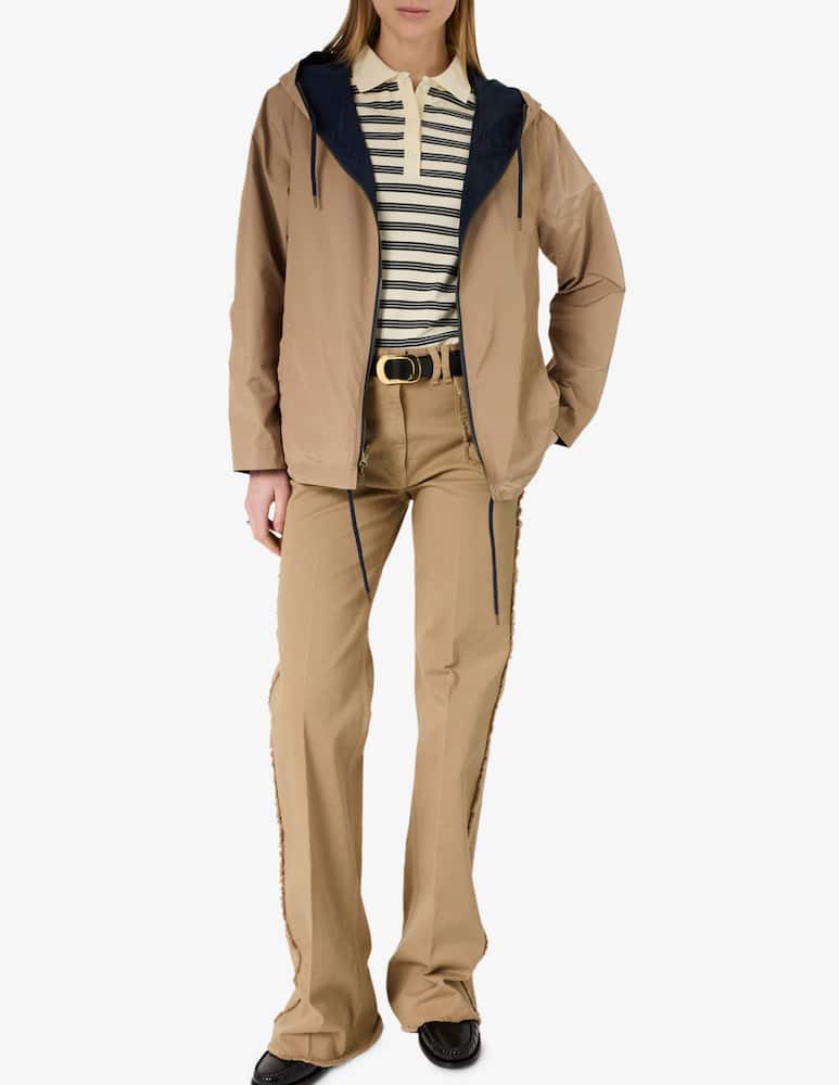 rinascente Gerard Darel Hooded reversible jacket