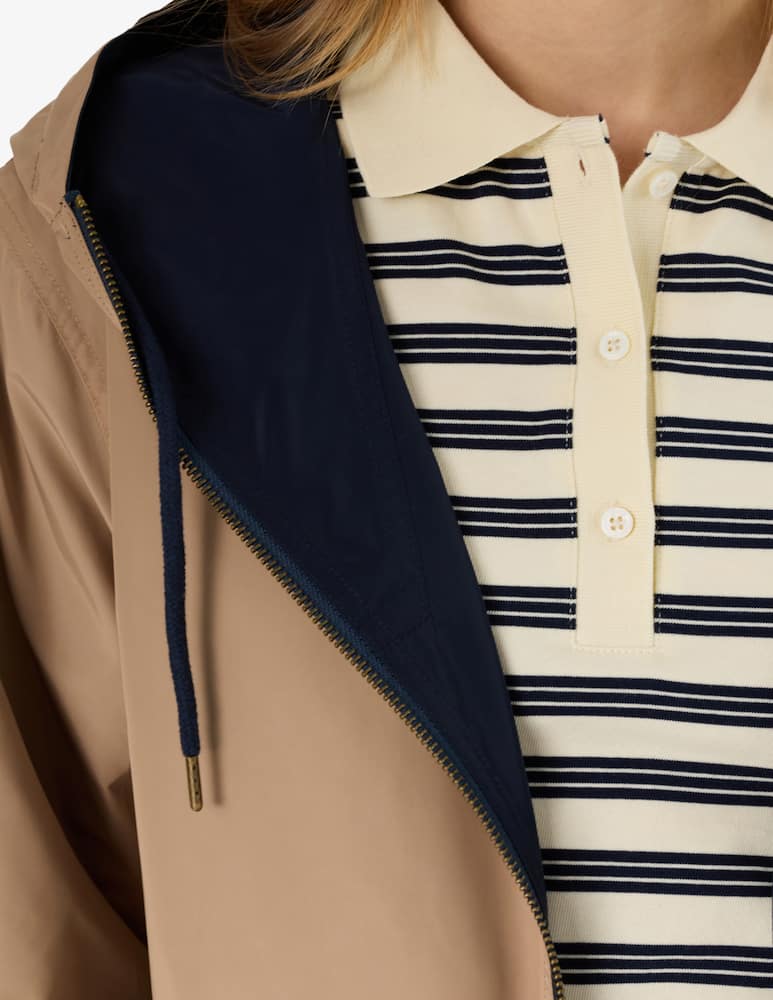 rinascente Gerard Darel Hooded reversible jacket