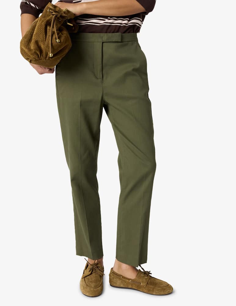 rinascente Gerard Darel Cotton straight trousers