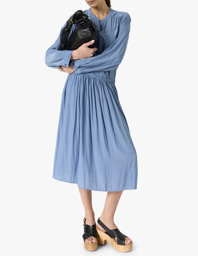 rinascente Gerard Darel Gonna midi plissé